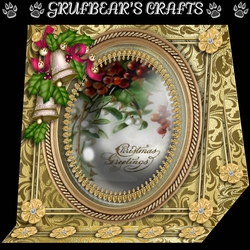 Bygone Age Gold - Christmas Greetings