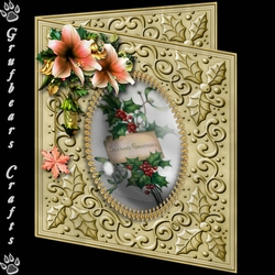 Embossed Holly - Holly Bough