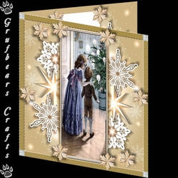 Vintage Snowflakes 1