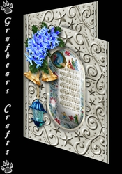 Embossed Stars - Carol