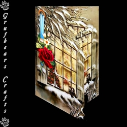 Layered Christmas - Through the Window