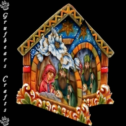 Layered Christmas - Nativity 1