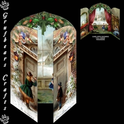 Panoramic Christmas - Victorian fold out Christmas