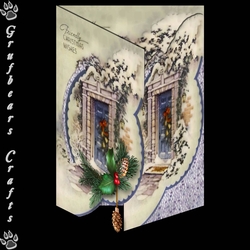 Layered Christmas - Blue Door