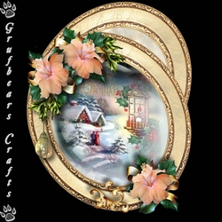 A Christmas Plate 3