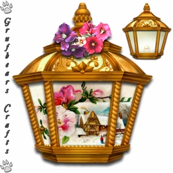Lantern Card - Cottage