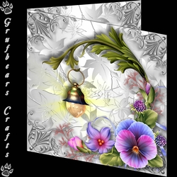 Flowers of Light 2 - Pansies