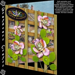 Garden Trellis - Country Cottage