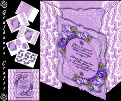 Lace Panel Greetings 4