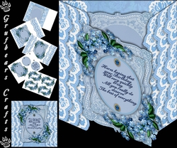 Lace Panel Greetings 5