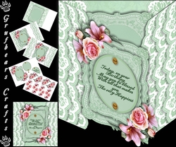 Lace Panel Greetings 6