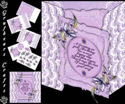 Lace Panel Greetings 10