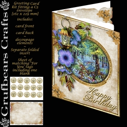 C5 Greetings - Bluebell Wood