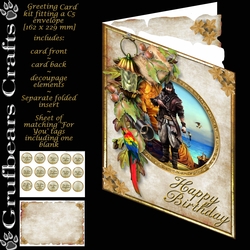 C5 Greetings - Pirate
