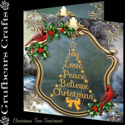 Christmas Tree Sentiments 5