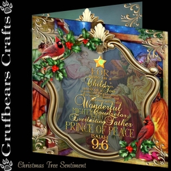 Christmas Tree Sentiments 6