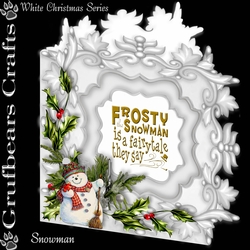 White Christmas - Snowman