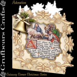 Cutaway Corner Christmas - Adoration