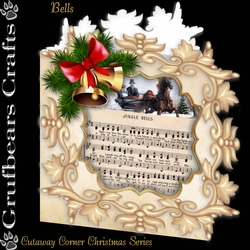Cutaway Corner Christmas - Bells