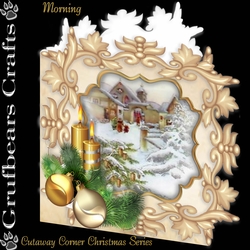 Cutaway Corner Christmas - Morning