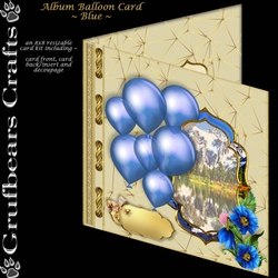 Album Balloons - Blue