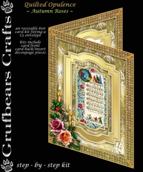 Quilted Opulence - Autumn Roses