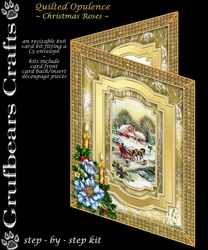 Quilted Opulence - Christmas Roses
