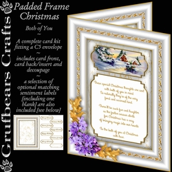 Padded Frame Christmas - Both of You
