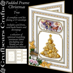 Padded Frame Christmas - Tree