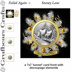 Foiled Again - Snowy Lane