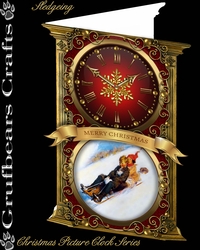 Picture Clock - Sledgeing