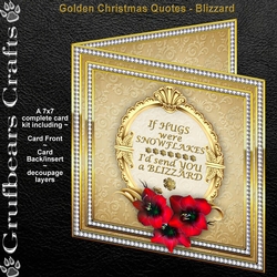 Golden Christmas Quotes - Blizzard