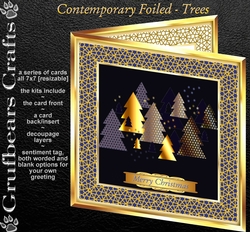 Contemporary Foiled - Trees
