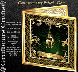 Contemporary Foiled - Deer