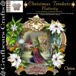 Christmas Trinkets Nativity - C