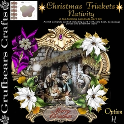 Christmas Trinkets Nativity - H
