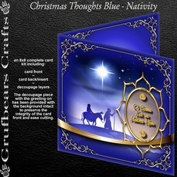 Image of cup995778_76873 - Christmas Thoughts Blue - Nativity