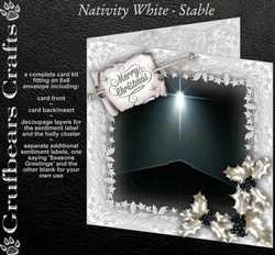 Nativity White - Stable