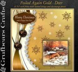 Foiled Again Gold - Deer