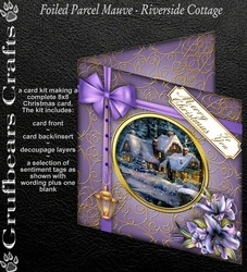 Foiled Parcel Mauve - Riverside Cottage