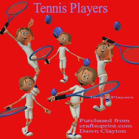 Toon Tennis Players 2