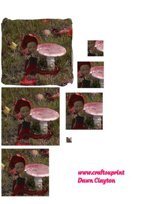 Fairy and Mushroom 1