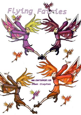 Four Flying Fairies