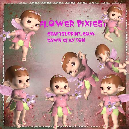 Little Flower Pixies 1