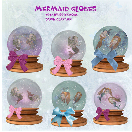 Mermaid Globes
