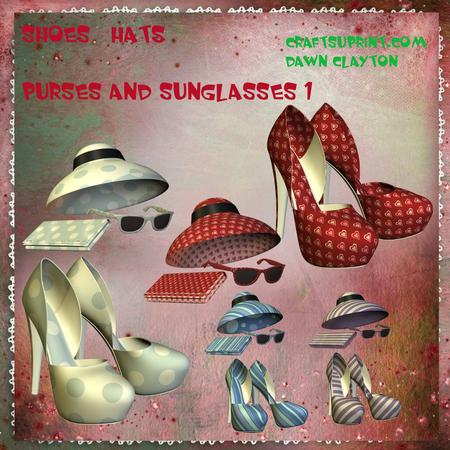 Shoes Hats Purses and Sunglasses 1