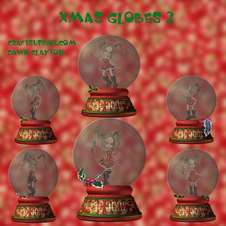 Xmas Globes 2