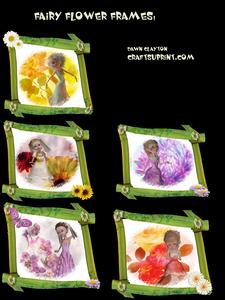 Fairy Flower Frames