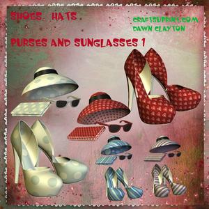Shoes Hats Purses and Sunglasses 1