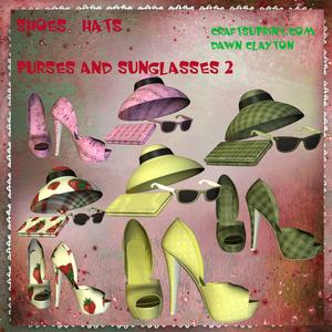 Shoes Hats Purses and Sunglasses 2